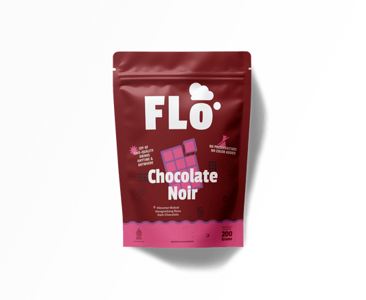 FLO Dark Chocolate Noir Powder 200g