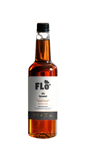 FLO Caramel Syrup 750ml – Rich & Buttery Caramel Flavor