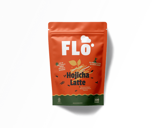 FLO Hojicha Latte Powder 200g