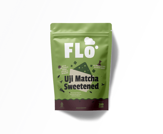 FLO Uji Matcha Sweetened Powder 200g